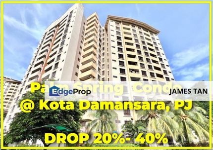 [BELOW MARKET 48K] Condominium Palm Spring @ Kota Damansara, PJ, Selangor, Sunway Damansara