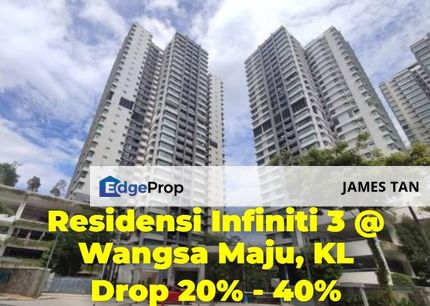 [BELOW MARKET 60K] Residensi Infiniti 3 @ Wangsa Maju, Kuala Lumpur, Kuala Lumpur, Wangsa Maju