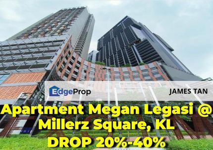 Save 100k Apartment Megan Legasi @ Millerz Square Kuala Lumpur, Kuala Lumpur, Jalan Klang Lama (Old Klang Road)