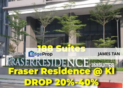 [BELOW MARKET 380K] 188 Suites (Fraser Residence) @ Kuala Lumpur, Kuala Lumpur, KLCC