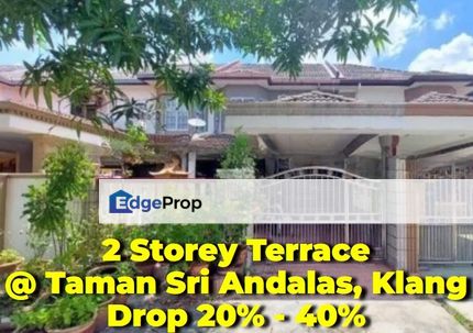  [BELOW MARKET 60K] 2 Storey Terrace @ Taman Seri Andalas, Klang, Selangor, Klang