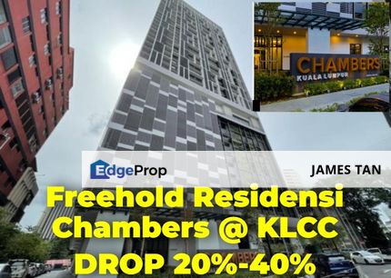 Save 68k Freehold Residensi Chambers @ Jalan Ipoh Kecil, Kuala Lumpur, Kuala Lumpur, KL City