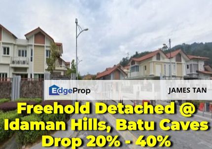 [BELOW MARKET 677K] Freehold 2 Storey Detached @ Idaman Hills, Batu Caves, Selangor, Selayang