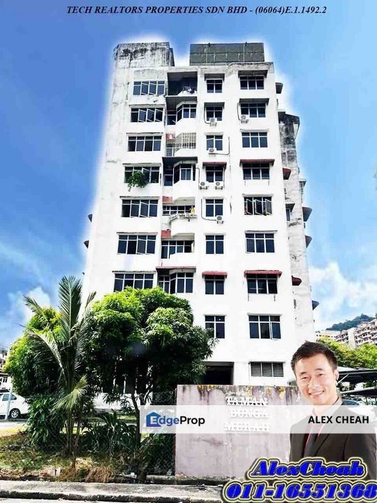 Taman Bunga Merah , Penang, Sungai Dua (Island)