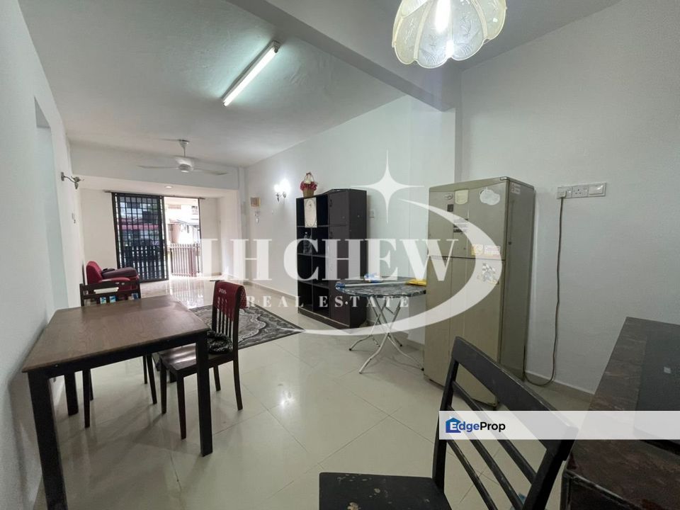 CHEAP Villa Condo GROUND UNIT 750sf Renovated Partial Furnish @ Relau, Penang, Relau