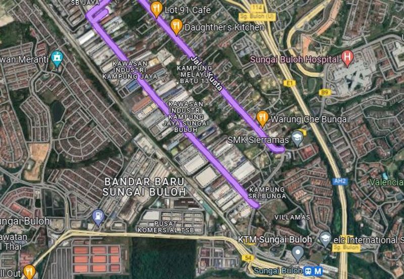 Freehold Industrial Land for Sale, Sungai Buloh