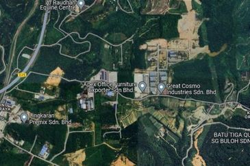 Freehold Industrial Land For Sale @ Kuang, Rawang 