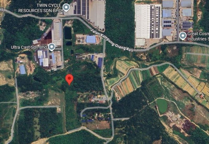 Freehold Industrial Land For Sale @ Kuang, Rawang 