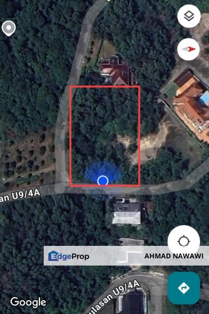 KAYANGAN HEIGHTS SEKSYEN U9 SHAH ALAM, Lot Bungalow 32,600 sqft For Sale, Selangor, Shah Alam