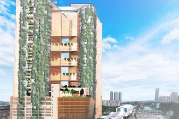 The Capitol, Bandar Utama, link to train sttaion