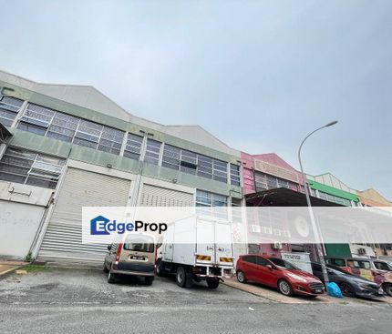 Taman Ehsan Kepong 2storey terrace factory warehouse with cargo lift, Selangor, Kepong