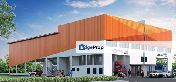 Rawang new medium industry semi detached factory, Selangor, Rawang