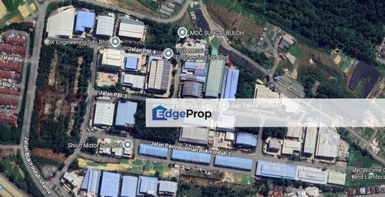 Sungai Buloh Perindustrian Bukit Indah flat industrial land for sale, Selangor, Sungai Buloh