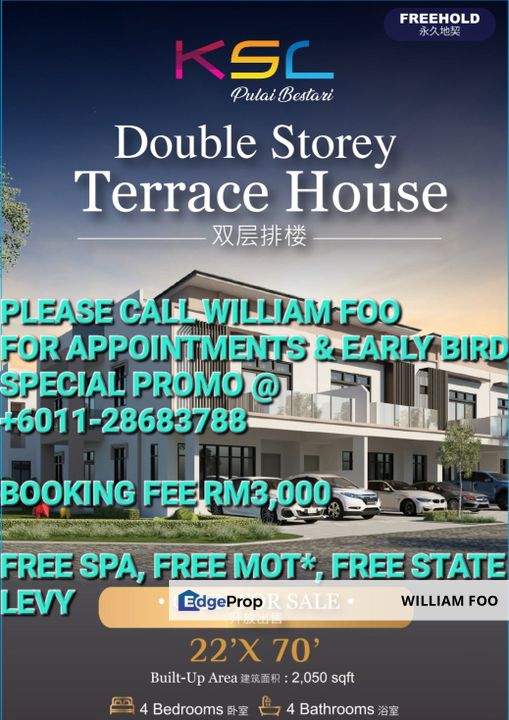 Pulai Bestari 4Bed 4Bath New Phase Ltd Units Sale, Johor, Skudai