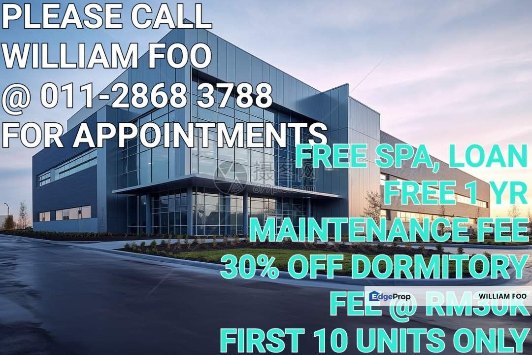 Senai Idaman 88 Mid Ind Cluster Semi D Factry Sale, Johor, Senai