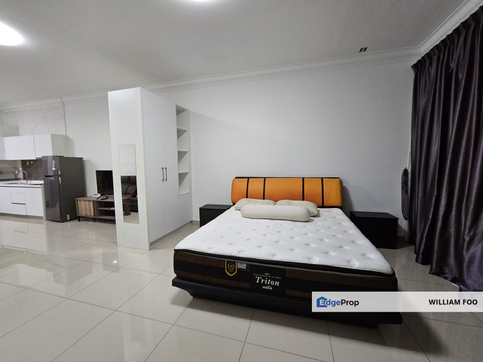 Twin Galaxy Studio Fully Furnish WIFI Low Depo Ren, Johor, Johor Bahru