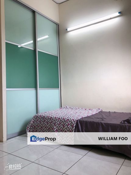 Bayu Puteri 3 @ Taman Bayu Near CIQ 2 Bedrooms 85% Fully Furnished Including Pub For Rent, Johor, Johor Bahru