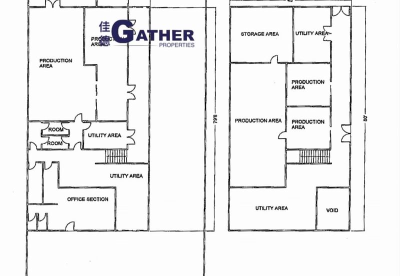 Perai Phase I  Terrace Factory/Warehouse To Let