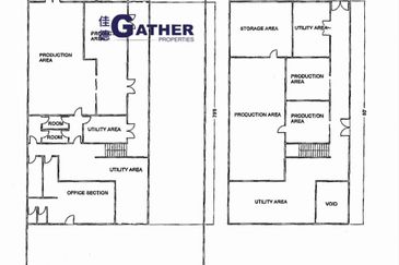 Perai Phase I  Terrace Factory/Warehouse To Let