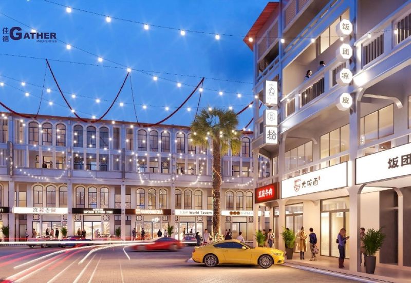 4 Storey New Shop Lot @ Raja Uda Butterworth, Free Legal Fee