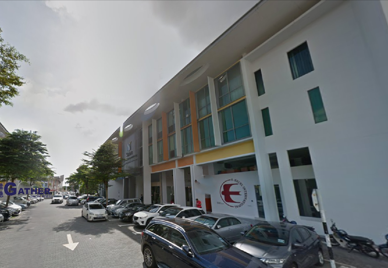 Bay Avenue at Bayan Lepas, near Queensbay Mall