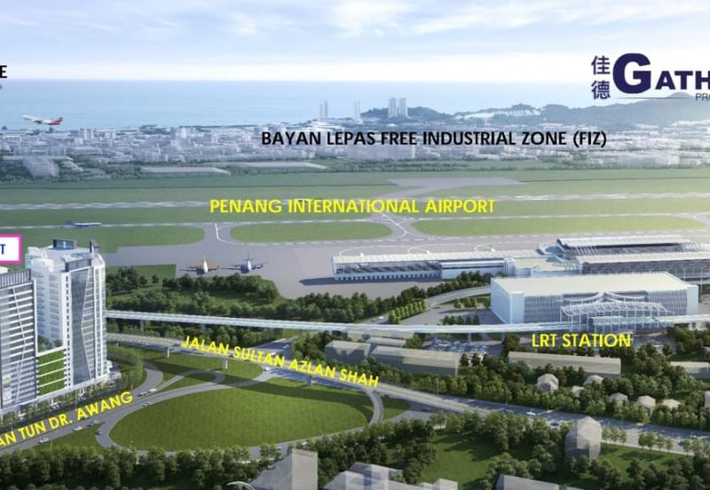 GBS @ Penang Airport Bayan Lepas MD-Status MSC Corporate Office Suite To Let