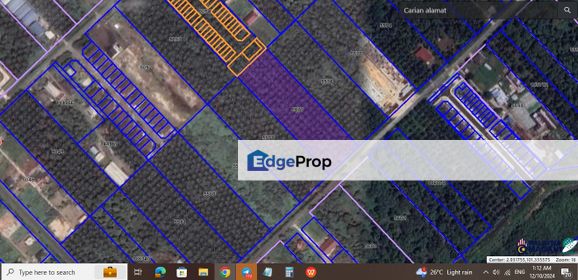 3 acre development land for residential, Malay Reserved Freehold, Selangor, Port Klang