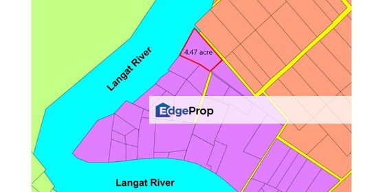 Jalan Norton 4.47 acre, Teluk Panglima Garang, Kuala Langat, Next to River, Selangor, Klang