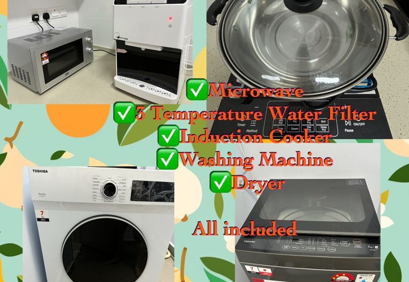 Fully furnished small bedroom for rent at Verando Residence, PJS 5, near Bandar Sunway, Petaling Jaya