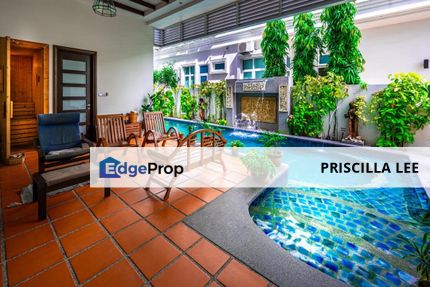 Denai Bayu 3 Storey Bungalow with lift, pool and sauna in Seri Tanjung Pinang , Penang, Tanjung Tokong