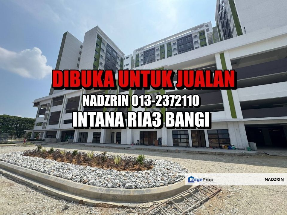 Condo Baru Murah Intana Ria 3 Seksyen 7 Bandar Baru Bangi Residensi Dah Nak Siap, Selangor, Bangi