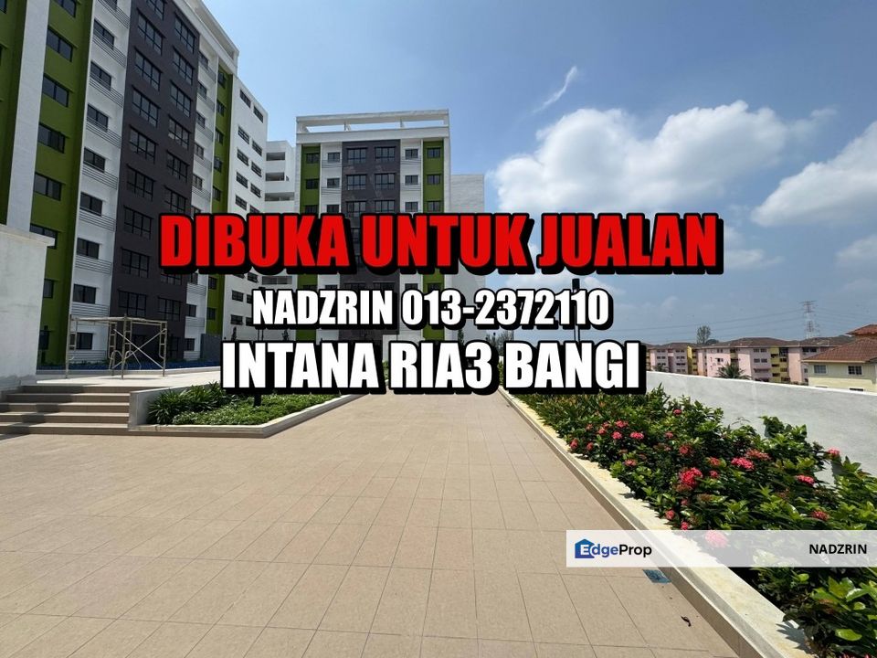 Condo Baru Murah Intana Ria 3 Seksyen 7 Bandar Baru Bangi Residensi Dah Nak Siap, Selangor, Bangi