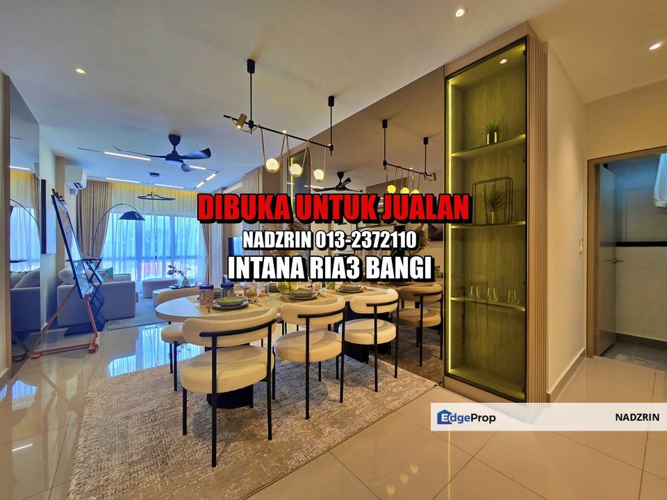 Condo Baru Murah Intana Ria 3 Seksyen 7 Bandar Baru Bangi Residensi Dah Nak Siap, Selangor, Bangi