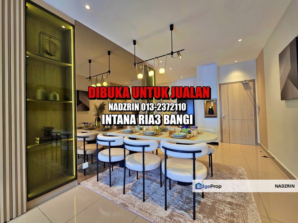 Condo Baru Murah Intana Ria 3 Seksyen 7 Bandar Baru Bangi Residensi Dah Nak Siap, Selangor, Bangi