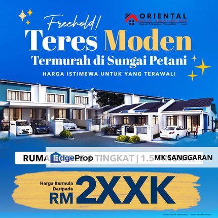 Rumah Teres Setingkat Termurah di Bedong, Kedah, Bedong