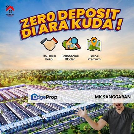 Rumah Teres 1 Tingkat, Ara Kuda Penang, Penang, Kubang Semang