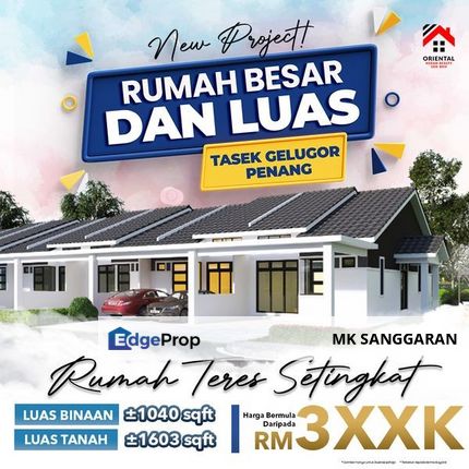 Rumah Teres Setingkat, Tasek Gelugor Penang, Penang, Tasek Gelugor