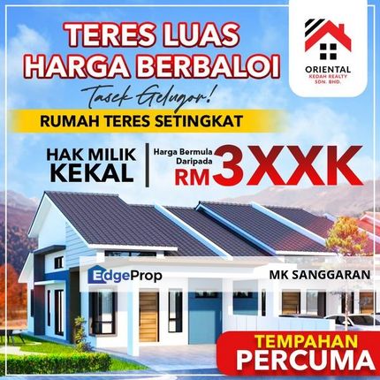 Rumah Teres Setingkat di Tasek Gelugor, Seberang Perai Utara, Penang, Penang, Tasek Gelugor