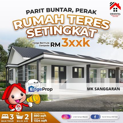 Rumah Teres Setingkat di Perak, Perak, Parit Buntar