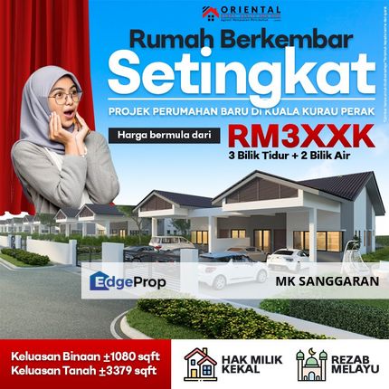 Rumah Berkembar Setingkat di Kuala Kurau, Perak, Kuala Kurau