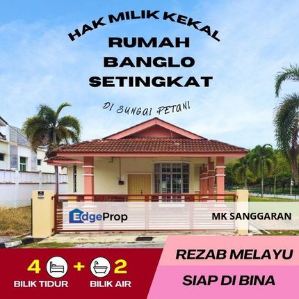 Rumah Banglo Setingkat di Sungai Petani, Kedah, Kedah, Sungai Petani