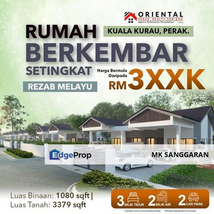 Rumah Berkembar Setingkat di Kuala Kurau, Perak, Kuala Kurau