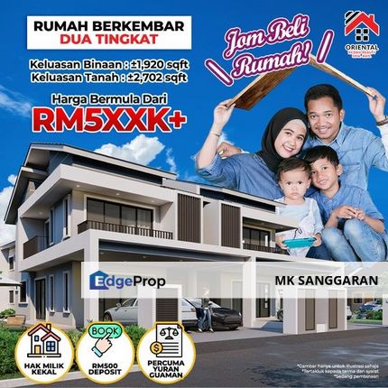 Rumah Berkembar Dua Tingkat Kuala Kedah, Kedah, Kedah, Kuala Kedah