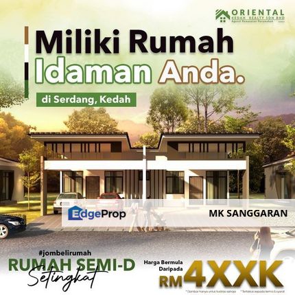 Rumah Berkembar Setingkat Serdang, Kedah, Kedah, Serdang