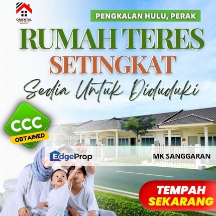 Rumah Teres Setingkat di Pengkalan Hulu, Perak., Perak, Pengkalan Hulu