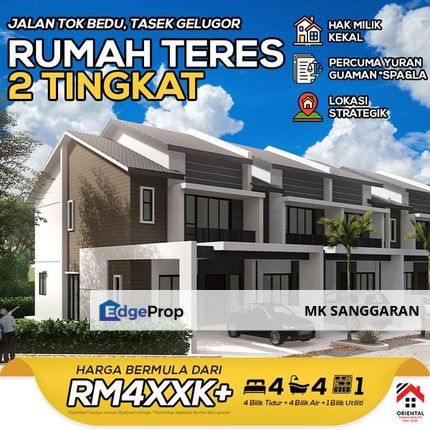 Rumah Teres 2 Tingkat, Tasek Gelugor Penang, Penang, Tasek Gelugor