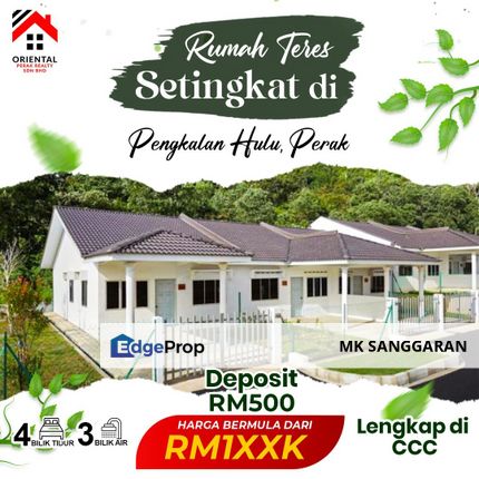 Rumah Teres Setingkat di Pengkalan Hulu, Perak, Perak, Pengkalan Hulu