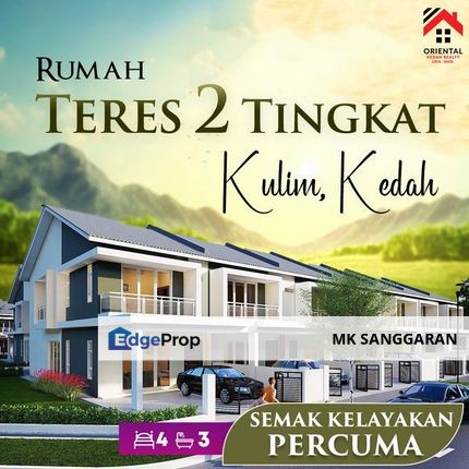 Rumah Teres Dua Tingkat di Kulim, Kedah, Kedah, Kulim