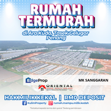 Rumah Berkembar Setingkat di Ara Kuda, Tasek Gelugor, Penang, Penang, Tasek Gelugor