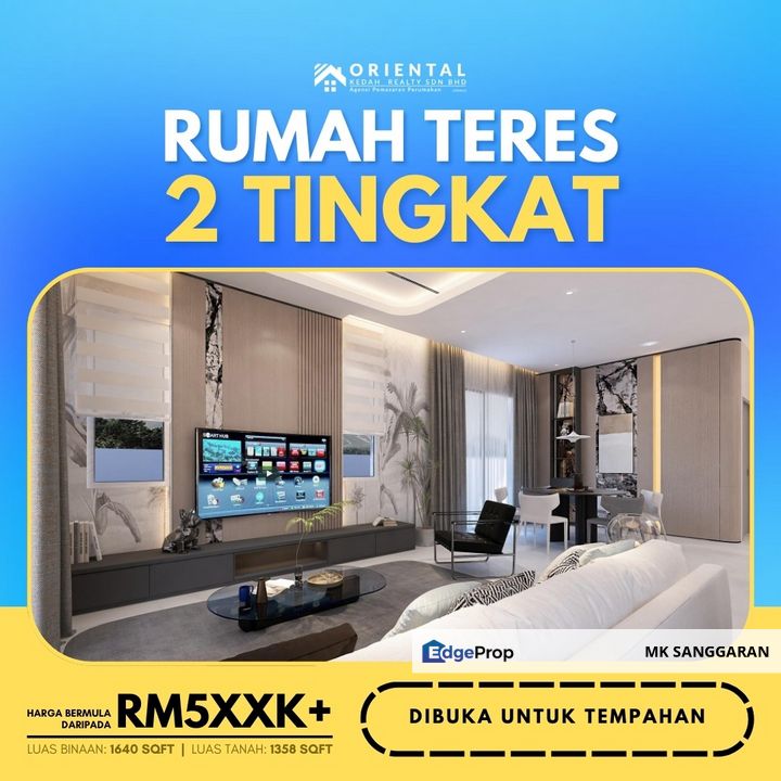 Rumah Teres 2 Tingkat di Permatang Pauh, Penang, Penang, Permatang Pauh